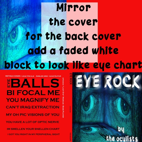 Creation of Eye Rock by the Oculists: Step 4